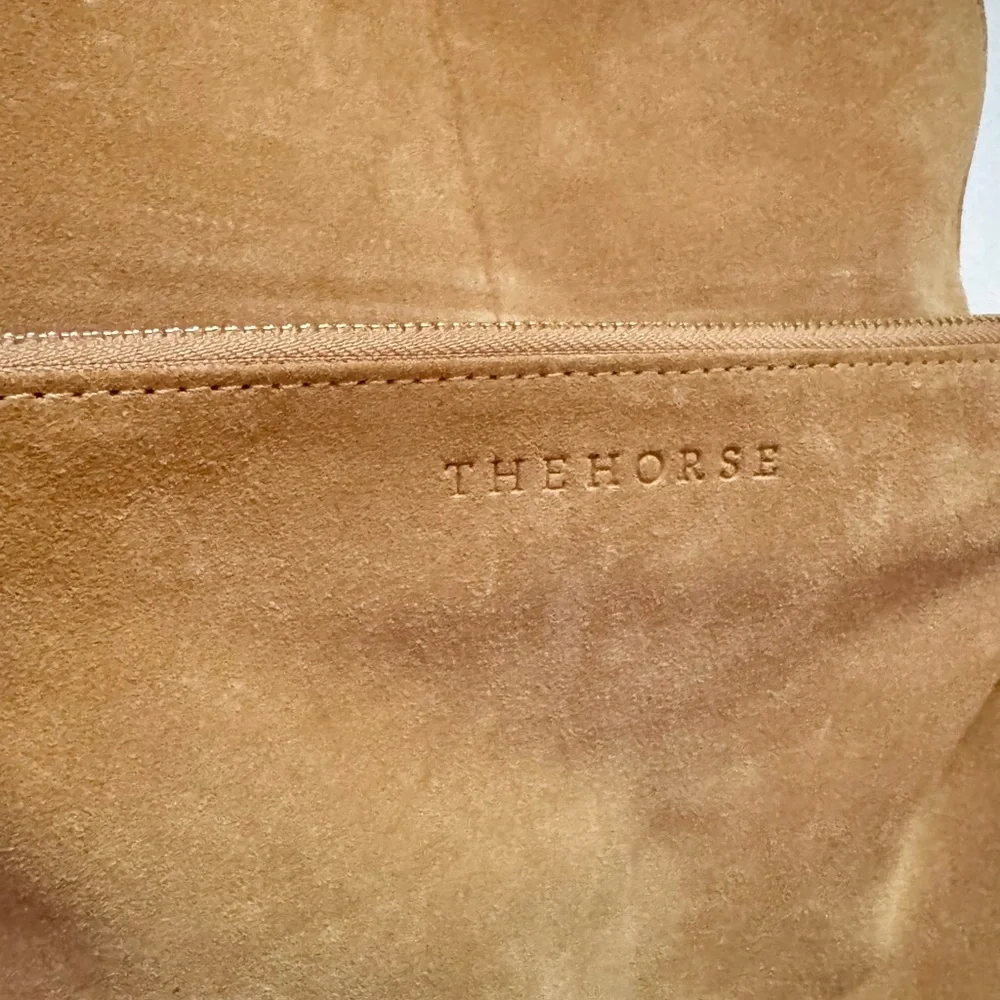 The Horse Limited Edition Caramel Suede Backpack - Picture 10 of 13